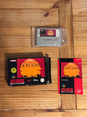 Disney’s The Lion King – Super Nintendo SNES PAL