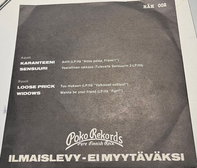 Poko EP - Hellää terroria korville HÄH 002