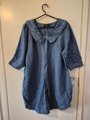 Sininen farkkumekko, koko M, Zizzi (#3402)