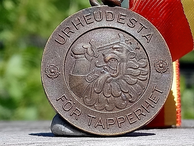 Urheudesta 1941. Pronssia. Hyväkuntoinen.