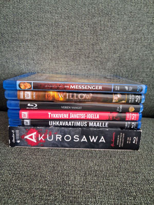 Suomikantiset Blu Rayt. Tykkivene Jangtse-Joella + muut