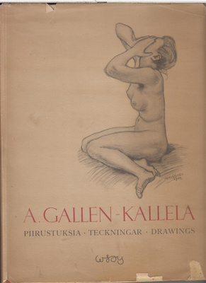 ONNI OKKONEN - A GALLEN - KALLELA PIIRUSTUKSIA