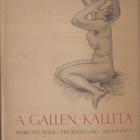 ONNI OKKONEN - A GALLEN - KALLELA PIIRUSTUKSIA - pikkukuva 1