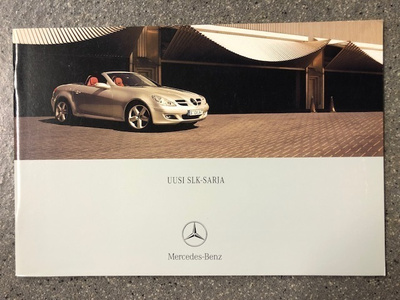 Esite Mercedes-Benz SLK R171 2004 suomi, sis myös SLK 55 AMG