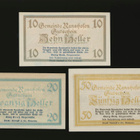 Itävalta Notgeld 10, 20, 50 Heller, Ranshofen 1920 - pikkukuva 2