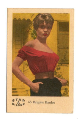 Purkkakuva STAR A n:o 65 BRIGITTE BARDOT