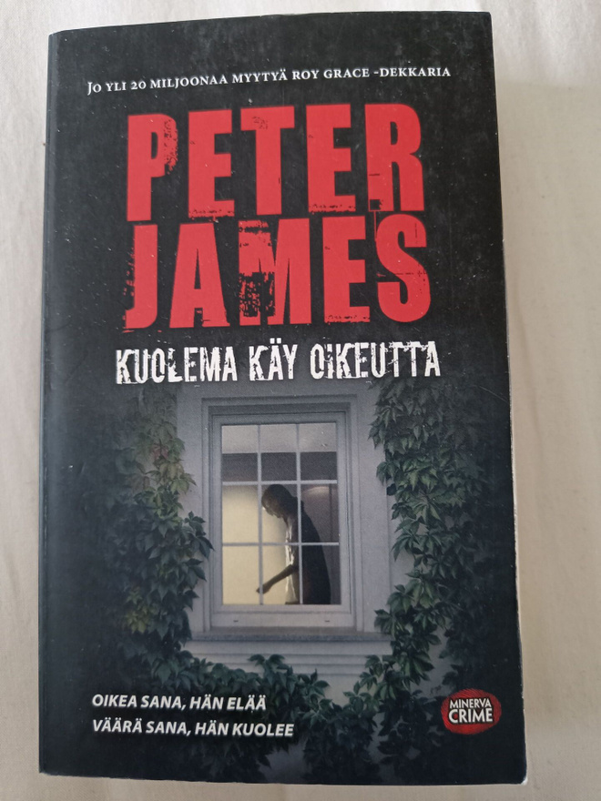 Peter James Kuolema käy oikeutta