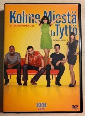 Kolme miestä ja tyttö (New Girl): Kausi 1 (3DVD)