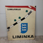 Harvinainen aito Limingan tienvarsiopaste / kyläkartta 2 kpl - pikkukuva 1