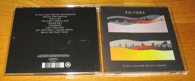 The Editors: In This Light and on This Evening CD