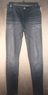 Farkku imitaatio leggins L/XL