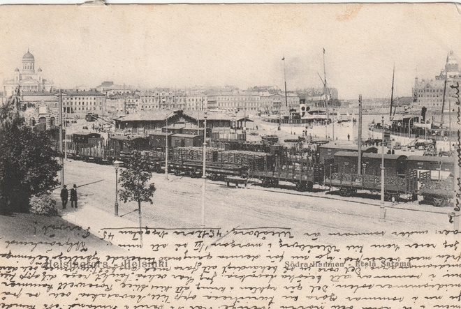 VANHA POSTIKORTTI MERKEILLÄ - HELSINKI ÖREBRO1905 (AB9)