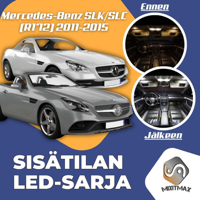 Mercedes-Benz SLK (R172) Sisätilan LED-sarja 7-o