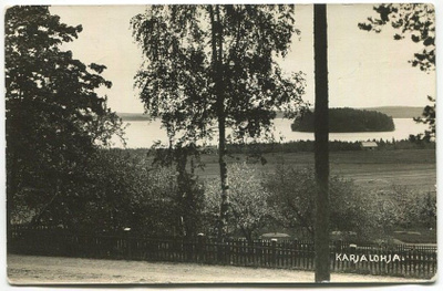 Lohja Karjalohja Järvimaisema 1930-1950-luku