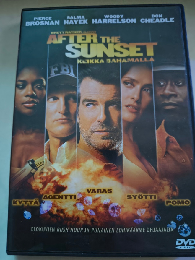 After the sunset dvd