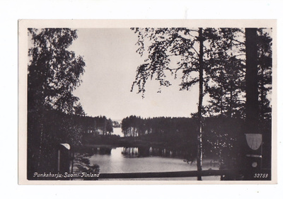 VANHA Postikortti Punkaharju 1929