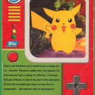 1999 Topps Pokémon Pikachu - pikkukuva 2