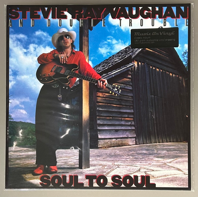 Stevie Ray Vaughan : Soul to soul - LP, uusi