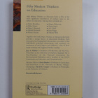 Fifty modern thinkers on education : from Piaget to the p... - pikkukuva 2