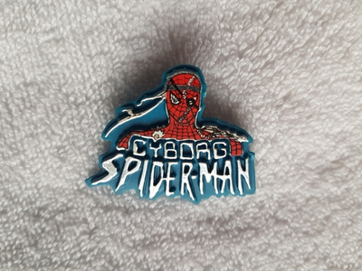 Marvel Cyborg Spider-Man1996 Toy Biz Merkki