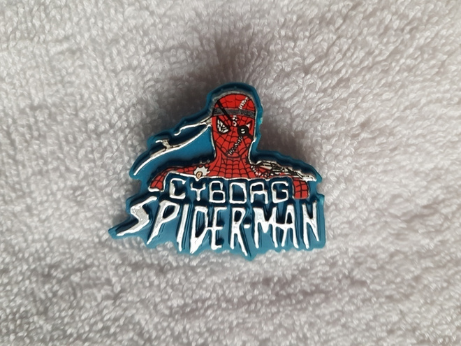 Marvel Cyborg Spider-Man1996 Toy Biz Merkki