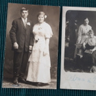 Vanha valokuva postikortti 2 kpl, Post Card + Aug. Schuffert - pikkukuva 1