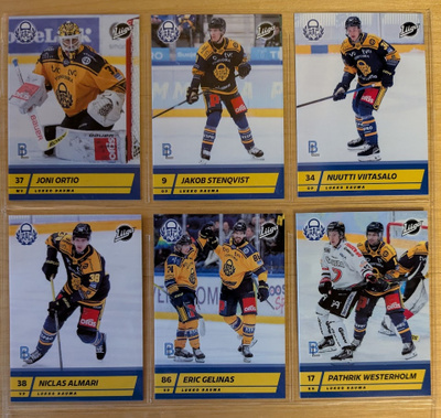 2025-26 Blueline Series 1 Lukko Team Set 12 korttia (109-120