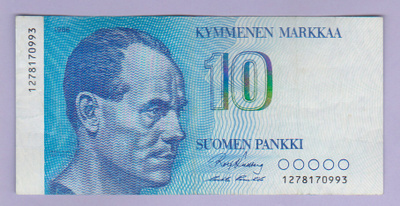 10 mk v.1986 P-113 (Kullberg-Puntila)