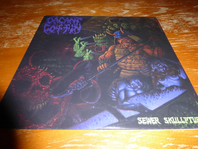 VACANT COFFIN - Sewer Skullpture (grey/marble) LP 2009