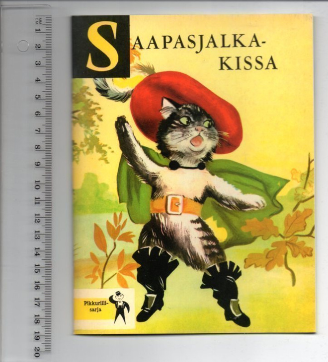 "SAAPASJALKAKISSA" -KIRJA /Pikkurillisarja OTAVA