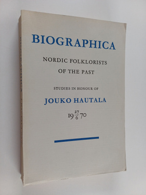 Dag Strömbäck : Biographica - Nordic Folklorists of the P...