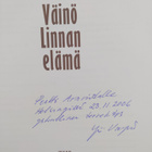 Yrjö Varpio : Väinö Linnan elämä (signeerattu, tekijän om... - pikkukuva 3