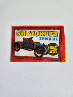 Purkkakääre Siirtokuva autot	Jenkki	17561