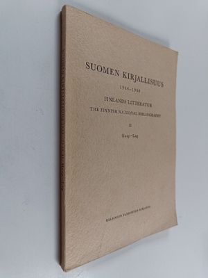 Suomen kirjallisuus = Finlands litteratur = The Finnish N...