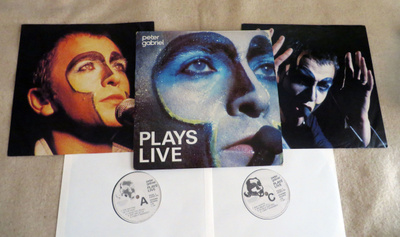 PETER GABRIEL Plays Live  2LP (UK 1983)
