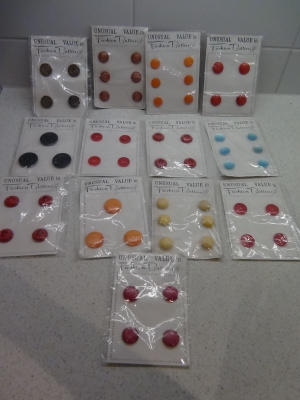 Fashion Buttons NAPIT PAKETISSA 58 kpl
