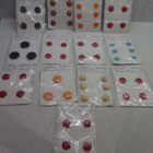Fashion Buttons NAPIT PAKETISSA 58 kpl - pikkukuva 1