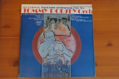 Tommy Dorsey Orchestra:I'm Getting Sentimental Over You-LP.