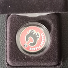 NHL colorized coins Calgary flames - pikkukuva 1