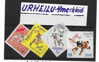URHEILU -4MERKKIÄ