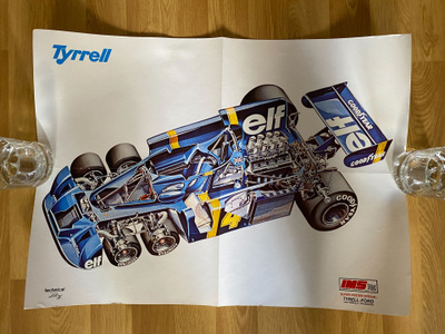 Tyrrell P34 6 Wheeler juliste