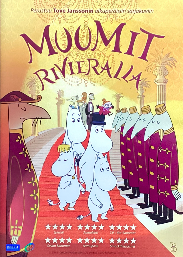MUUMIT RIVIERALLA DVD-elokuva