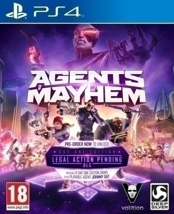 Agents of Mayhem - Day One Edition (PlayStation 4 -peli)