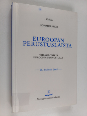 European Union. European Convention. Secretariat : Ehdotu...