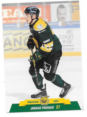 2017-18 CardSet #29 Jarkko Parikka Ilves