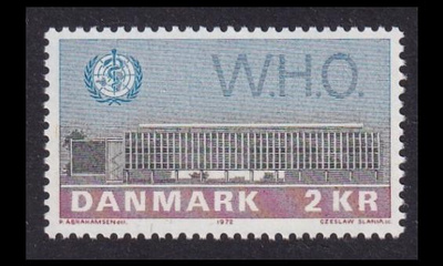 Tanska 531 ** WHO-rakennuksen vihkiminen (1972)