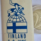 VANHA OsanottajaMerkki Paini MM-kisat 1965 Tampere - pikkukuva 1