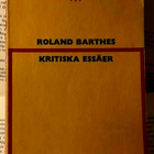 Roland Barthes - Kritiska essäer (pocket) - pikkukuva 1