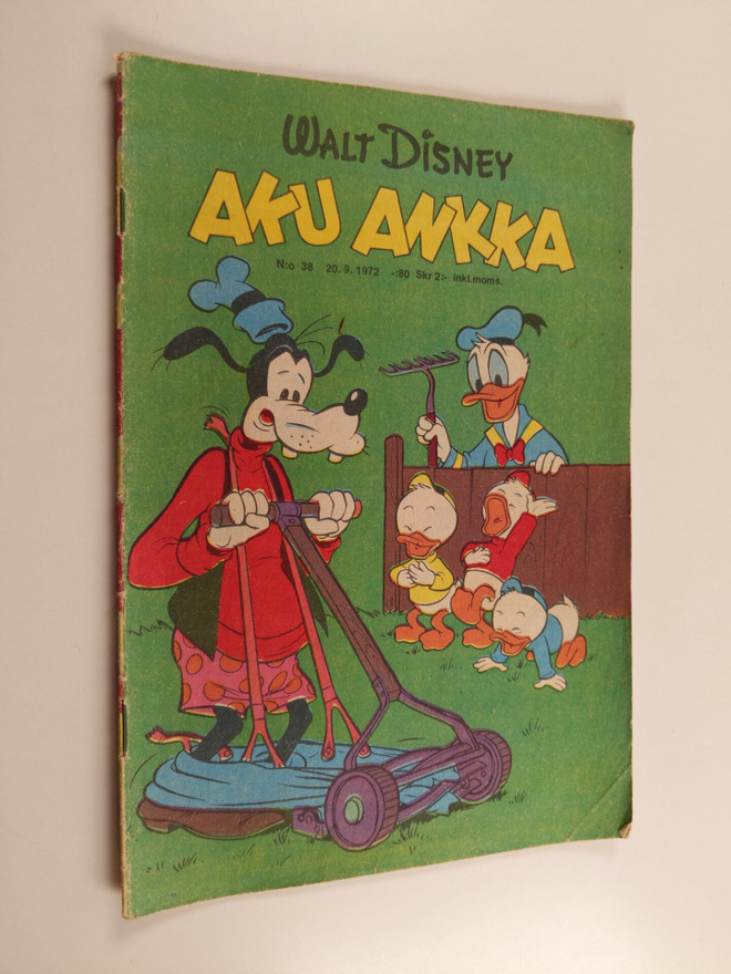 Walt Disney : Aku Ankka 38/1972