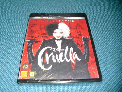 CRUELLA (Emma Stone) 4K+BD, UUSI***